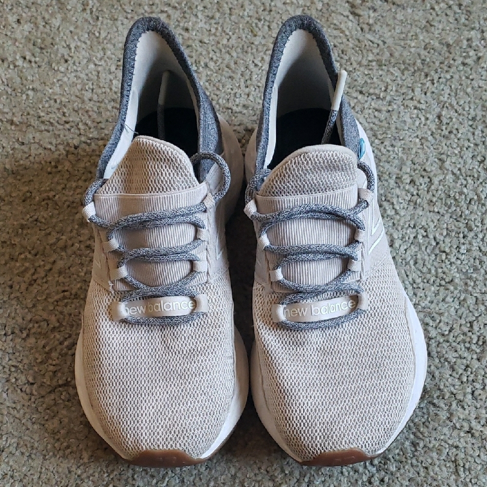 New Balance Women's Gray Beige Sneakers